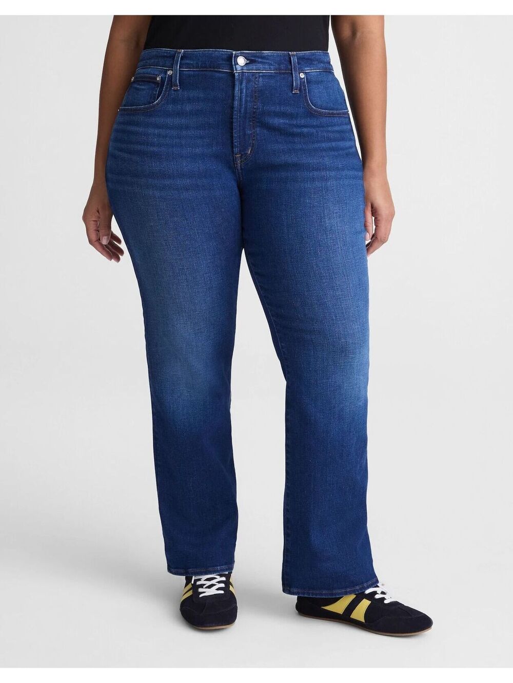 NWT Madewell The Plus‎ Flare Crop Jean in Super Stretch Denim - Size 22 Plus